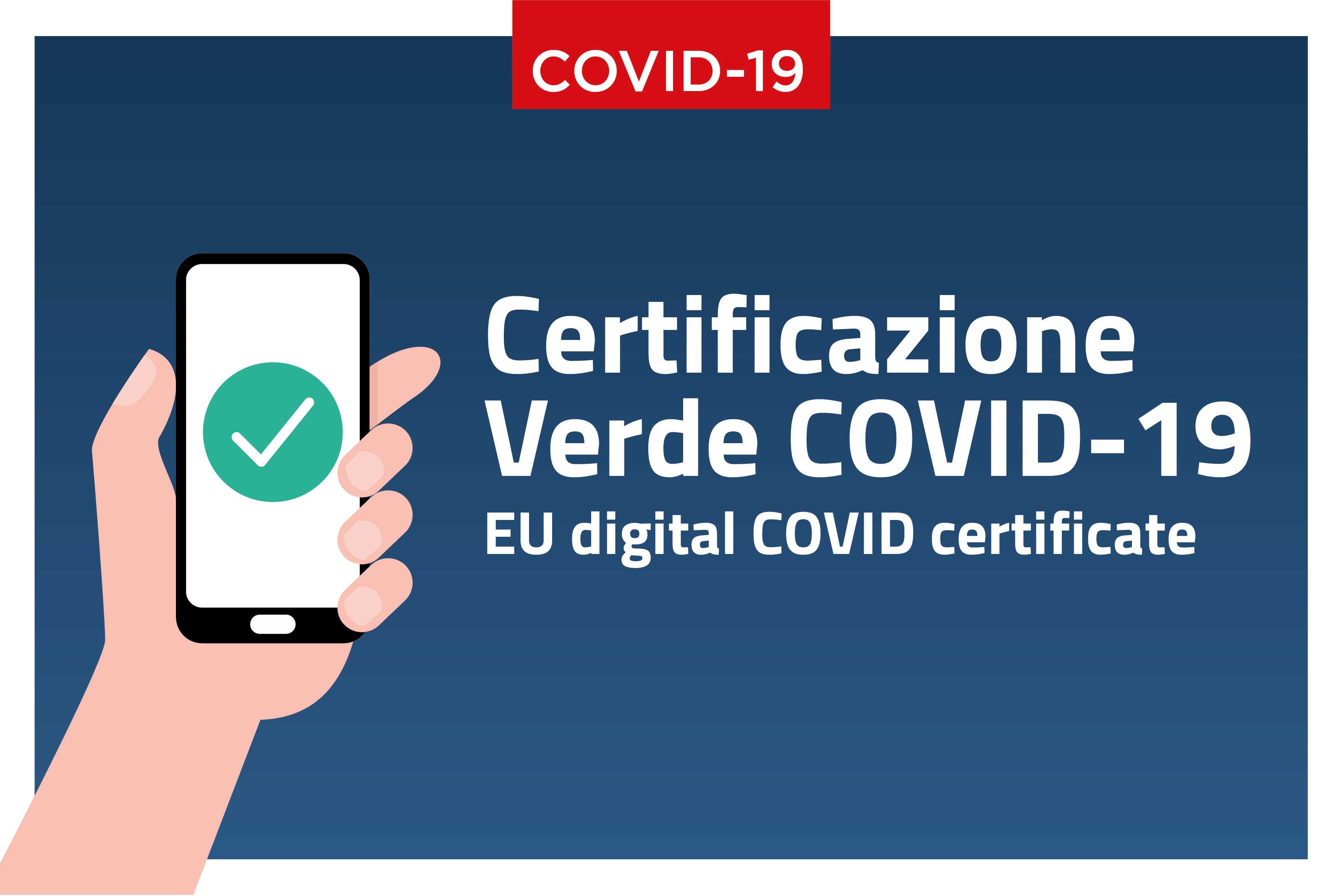 Certificazione verde COVID-19. EU digital COVID certificate. Leggi i dettagli