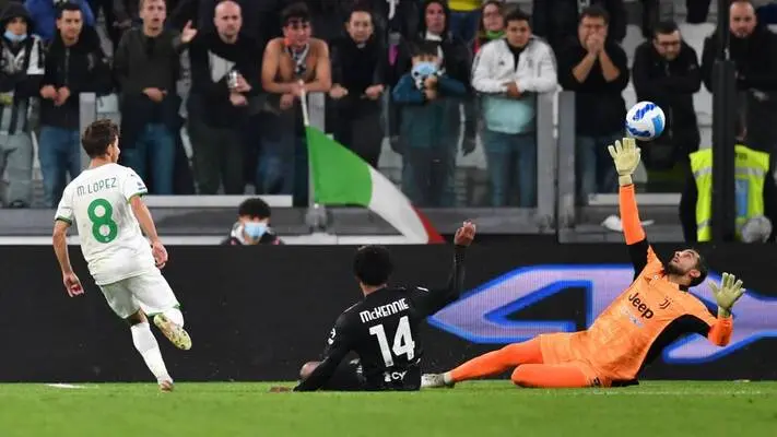 Serie A: brutta caduta della Juventus contro il Sassuolo. Ora la vetta è più lontana