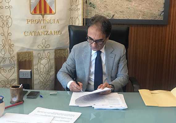 Dichiarazione del presidente della Provincia, Sergio Abramo su situazione economica dell’Ente