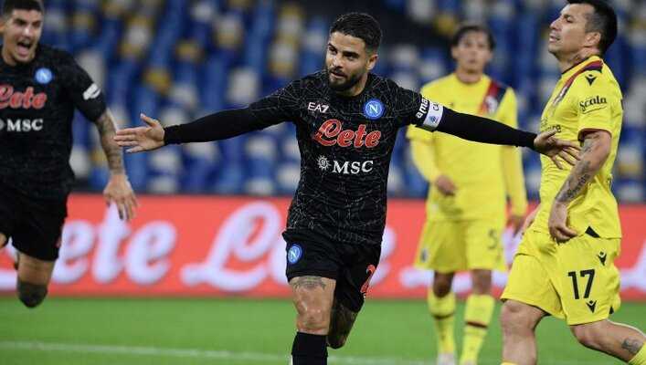 Serie A: il Napoli domina il Bologna e si riporta primo in classifica