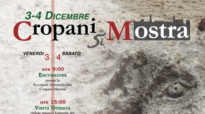 Cropani si Mostra, 3 e 4 Dicembre due giorni di arte e cultura