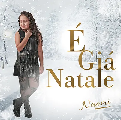 La giovane artista di 9anni catanzarese Naomi. L’8 dicembre in tutti gli store digitali “E’ già Natale”