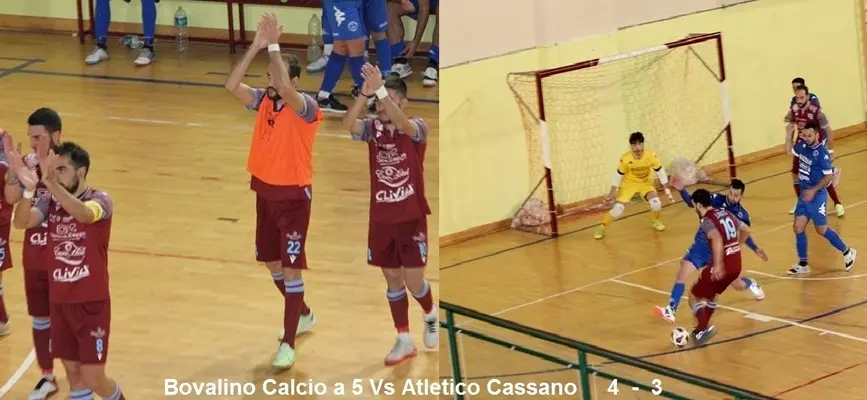 Futsal-Serie A2: il BC5 riprende la marcia. Battuto in casa l’Atletico Cassano (4-3)