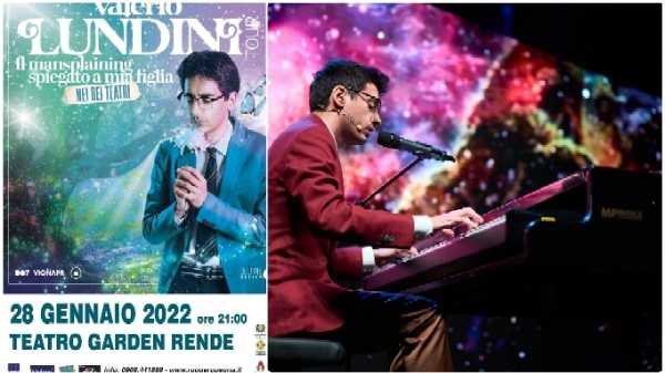 Valerio Lundini il 28 gennaio al Garden di Rende apre "Fatti di Musica 2022" con il suo esilarante show.