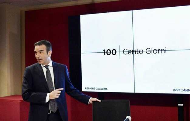 Regione Calabria: Ecco i primi 100 giorni del governo Occhiuto. 29/10/2021 - 05/02/2022