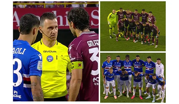 Salernitana-Sampdoria, caos all’Arechi: lanci di petardi e seggiolini, gara sospesa e 0-3 a tavolino. Granata retrocessi in Serie C