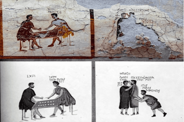 A Pompei i primi "fumetti" della storia
