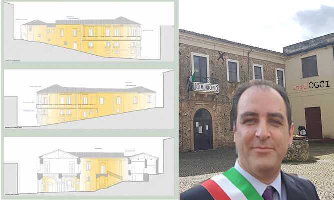 Maida “Restauro conservativo di Palazzo Vitale” Il sindaco Paone ha firmato il disciplinare ministeriale.
