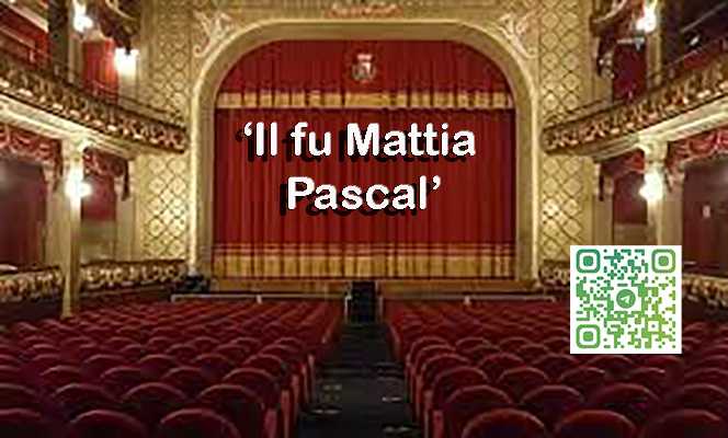 Con AMA Calabria va in scena ‘Il fu Mattia Pascal’, il protagonista è Giorgio Marchesi