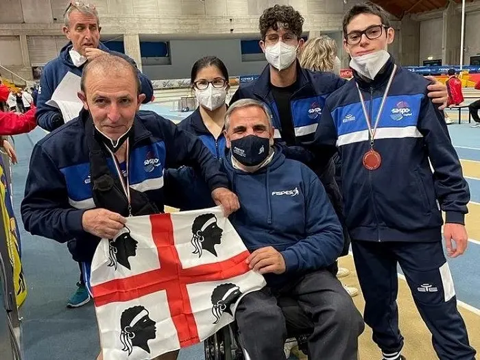 Sa.Spo. Cagliari: gioire intensamente con nove medaglie d'oro agli Italiani Invernali