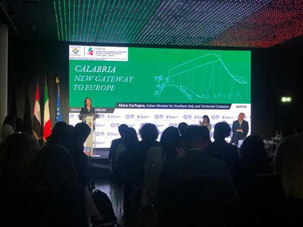 EXPO DUBAI: porto di Gioia Tauro volano di crescita per una Calabria centrale in Italia e in Europa