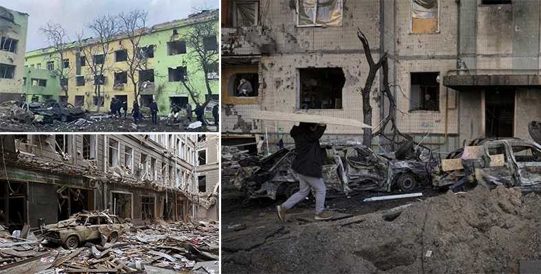 Guerra Ucraina-Russia: “Morte e terrore” coprifuoco a Kiev, 3mila morti a Mariupol.
