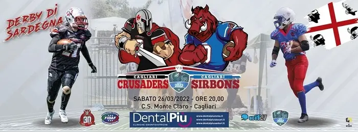 Crusaders Cagliari: si comincia col derby cittadino