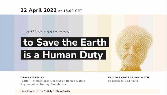 Incontro "to Save the Earth is a Human Duty"