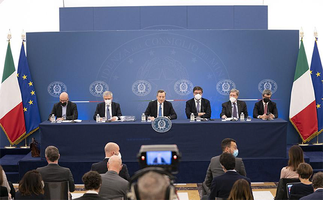 Ecco il testo integrale del Presidente Draghi su "Misure per famiglie, imprese (Video)