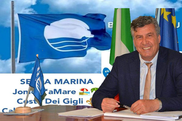 Comuni Virtuosi. Sindaco di Sellia Marina Francesco Mauro: è Bandiera Blu 2022! Per il 5° anno consecutivo