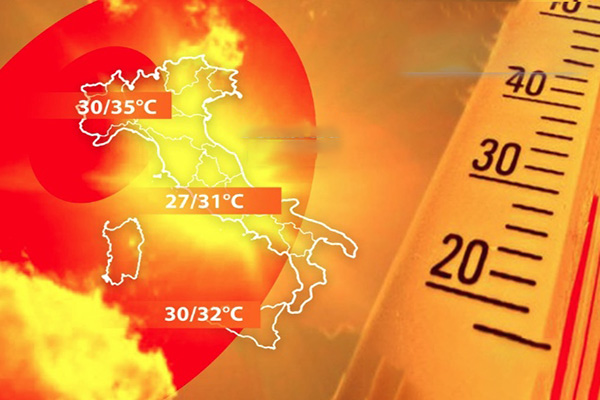 Meteo: temperature in rapido aumento, ma è solo l'inizio poi raggiungere i 34/35°C.