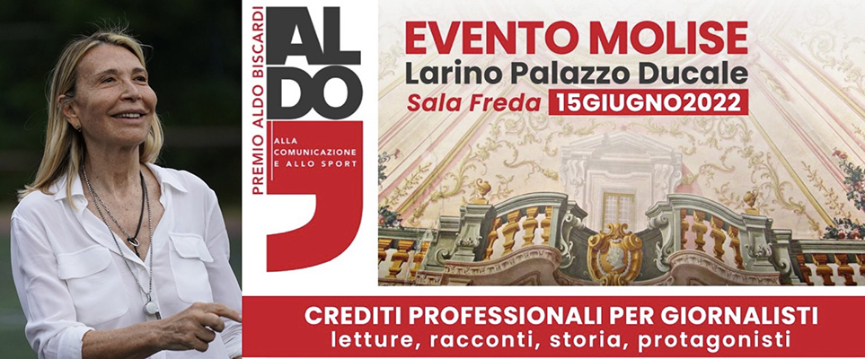 Antonella Biscardi. Premio Aldo Biscardi. Evento Molise… Torna a casa Aldo Intervista di Alessandro Pica