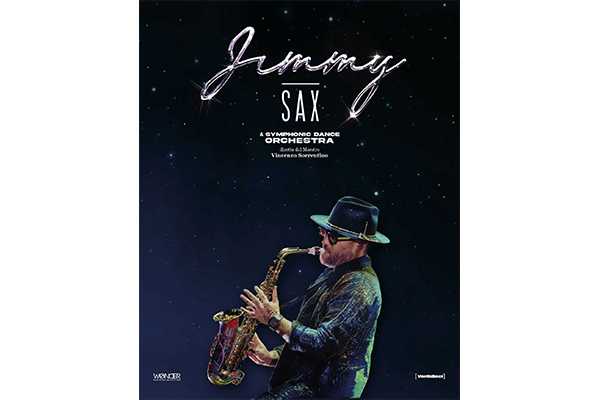 Il sassofonista internazionale Jimmy Sax quest’estate torna dal vivo con “Jimmy Summer Tour 2022”