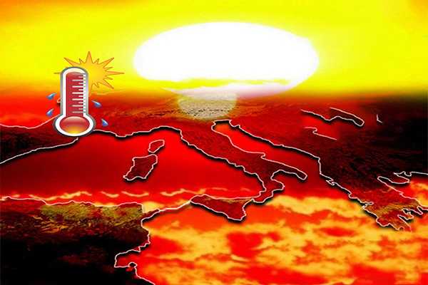 Meteo: Caronte il piromane infuoca l'Italia con temperature record picchi oltre i 40°C, il dettaglio