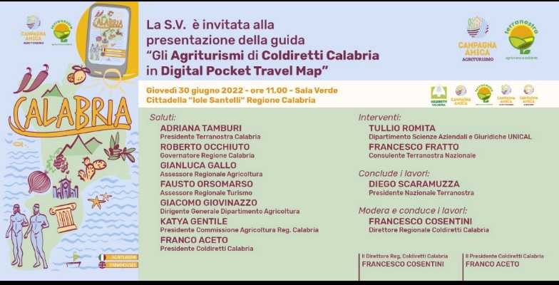 Terranostra - Coldiretti: il richiamo dell’agriturismo in versione digitale