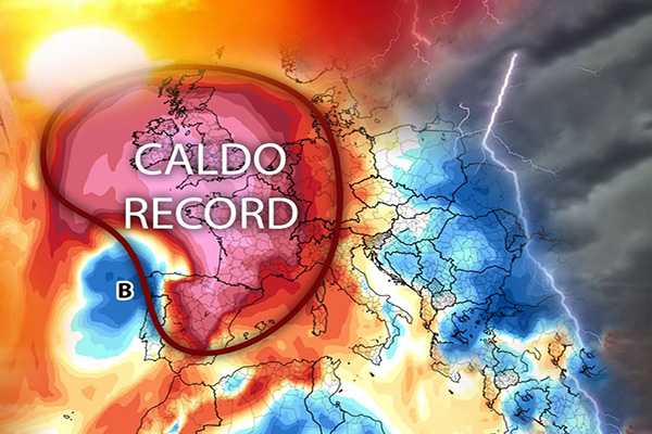 Meteo: Europa, ondata di caldo da record, effetti anche sull'Italia nei prossimi giorni