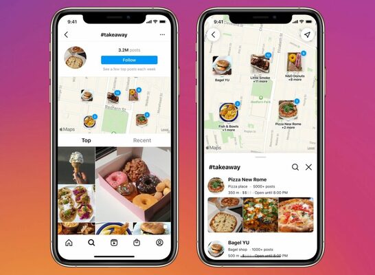 Nuovo servizio Instagram, si ispira a Google Maps per le mappe social