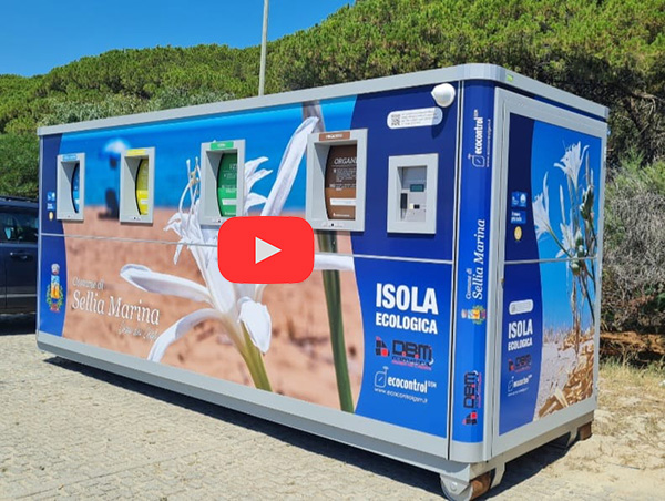 Comuni Virtuosi. Sellia Marina, sindaco Francesco Mauro: installate isole ecologiche automatizzate. Video