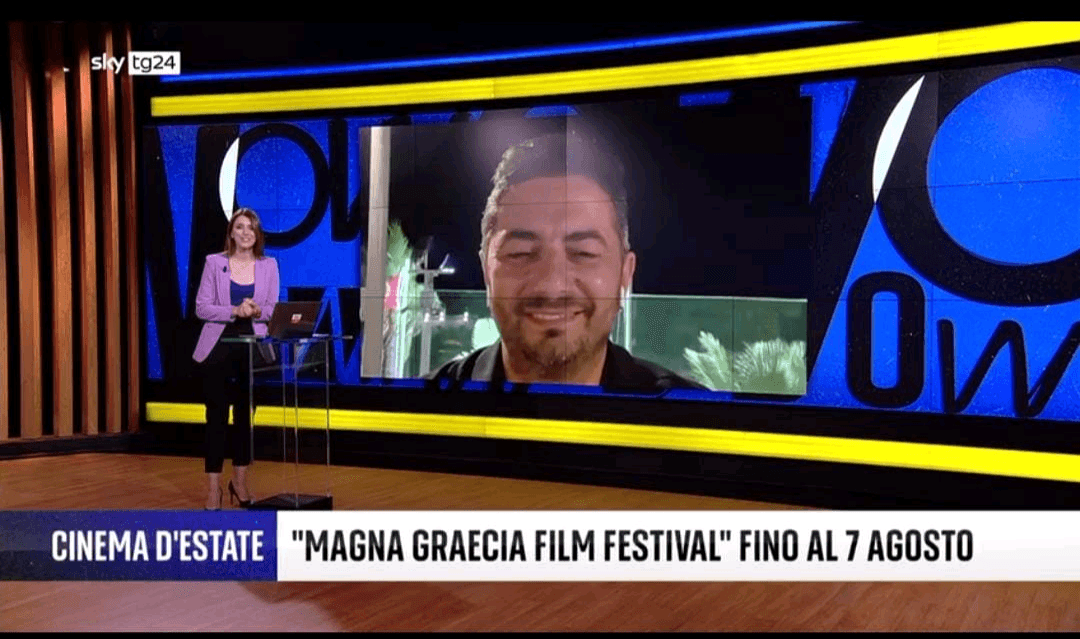 Casadonte racconta il MGFF e la grande festa del cinema su Sky Tg24. Video