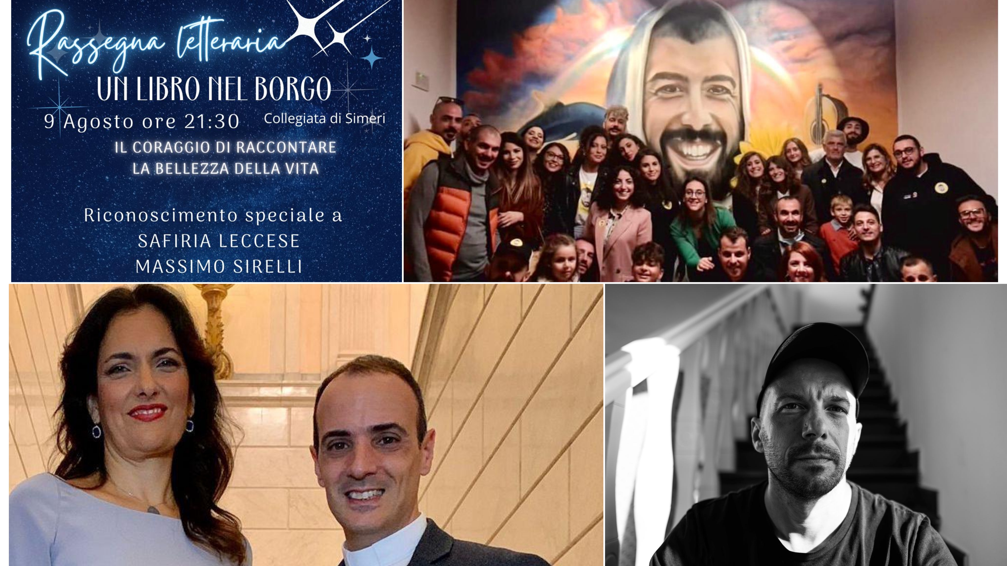 Ritorna a Simeri la Rassegna letteraria “un libro nel borgo” ideata dal parroco e scrittore Don Francesco Cristofaro