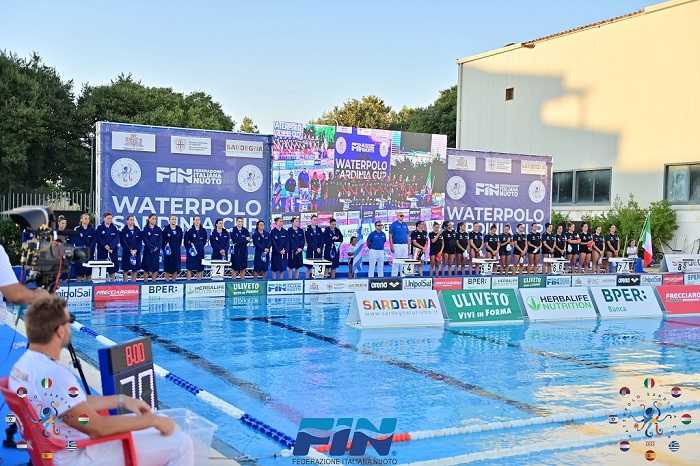 Pallanuoto in Sardegna: prima giornata di gare alla Sardinia Cup di Sassari