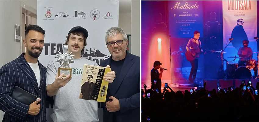 “Fatti di Musica 2022” in Calabria: Franco126 infiamma il festival del miglior live d’autore a Diamante!