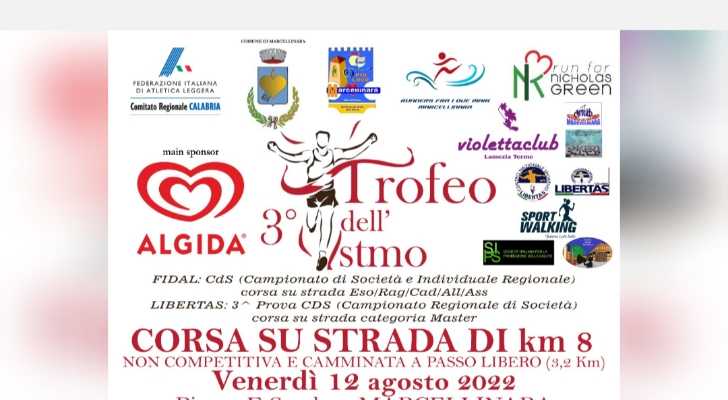 Trofeo dell’Istmo: terza edizione a Marcellinara venerdì 12 agosto