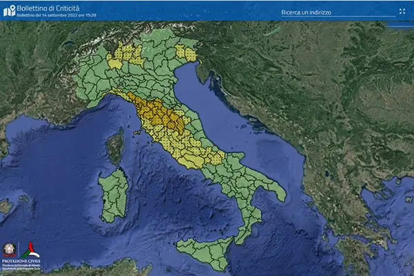 Allerta Meteo: Protezione Civile per Temporali violenti e Vento forte, i dettagli