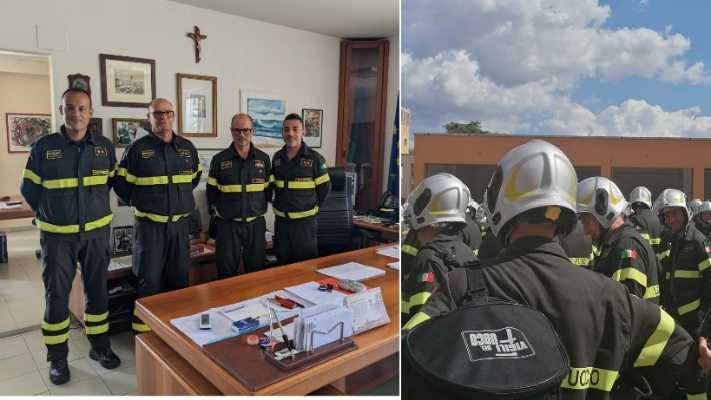 Tre neo Ispettori antincendio tra il personale del comando di Catanzaro