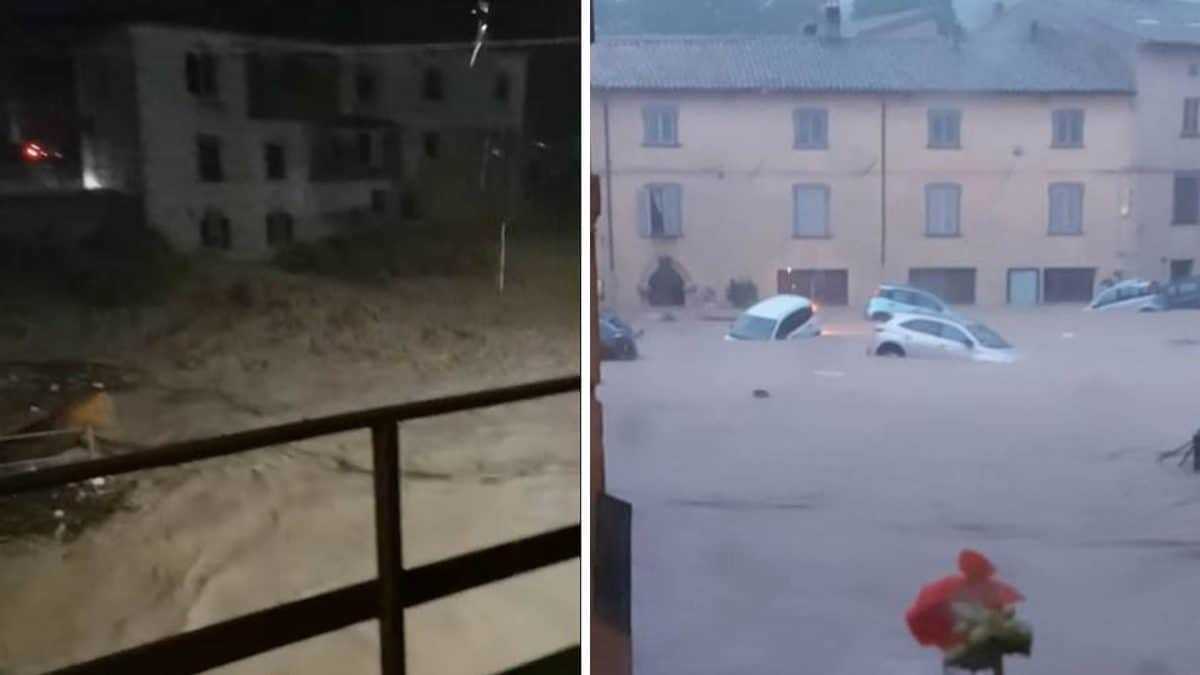 Maltempo: bomba d'acqua piogge e allagamenti nelle Marche sindaco: restate a casa