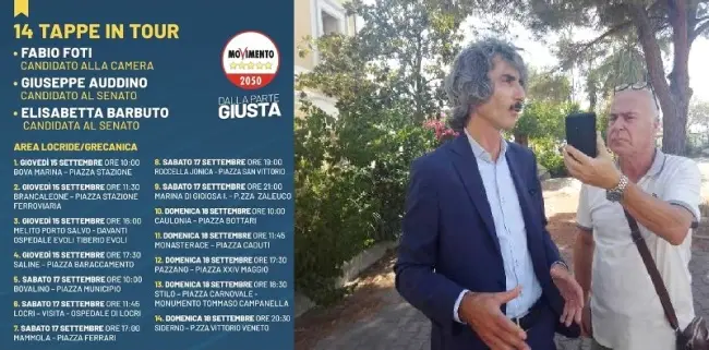 Bovalino: la “locride”, palcoscenico elettorale per i candidati del M5S