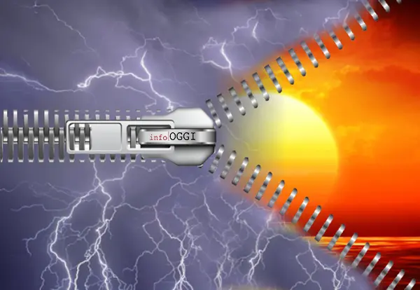 Meteo: spifferi d'aria fresca, rovesci e temporali i dettagli