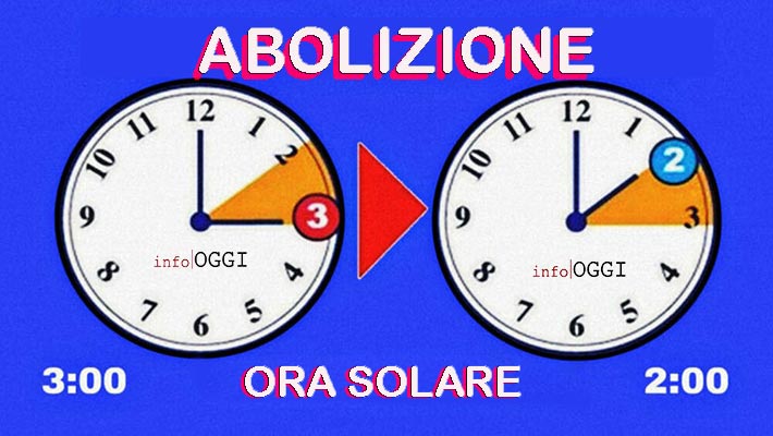 Meteo: Ora Solare 2022, verso l'abolizione per Risparmiare Energia? Potrebbe essere l'ultima volta! I dettagli