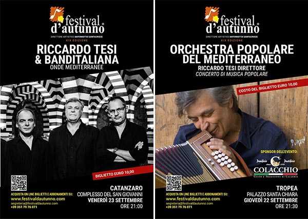 Riccardo Tesi e l’omaggio alla musica popolare con il doppio concerto a Tropea e Catanzaro