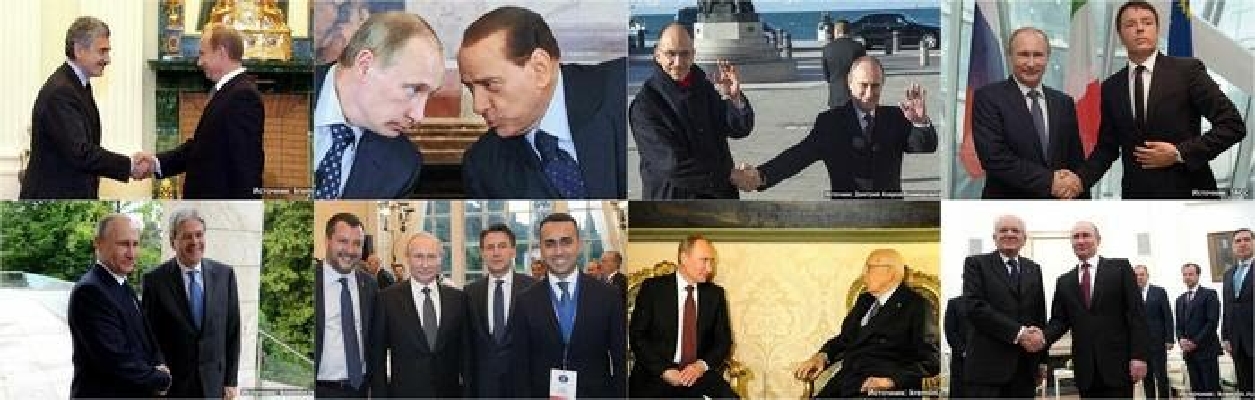 Foto di Putin con i leader italiani, 'tanto da ricordare'