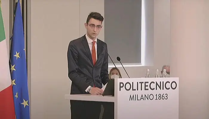 Politiche 2022. PoliMi. Ex presidente degli Studenti Alessio Rocca: due visioni opposte di paese e di futuro, io scelgo il PD