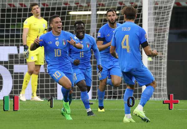 Nations League: Italia-Inghilterra 1-0, una magia di Giacomo Raspadori