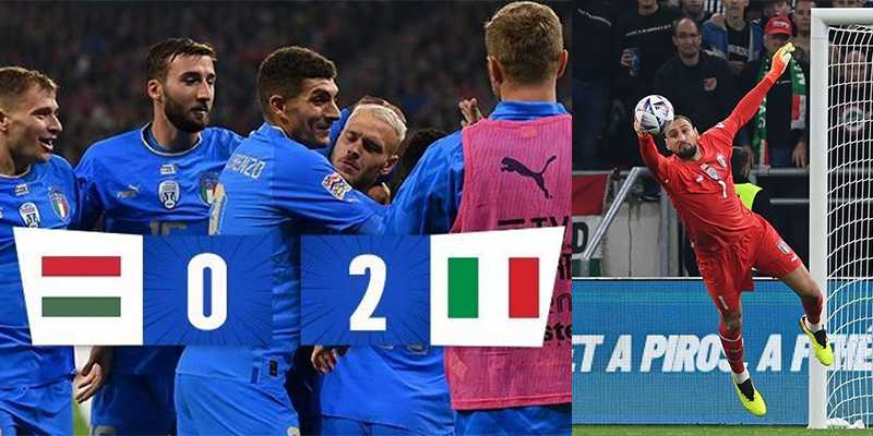 Donnarumma, para tutto: l’Italia batte l’Ungheria, va in Final Four di Nations League