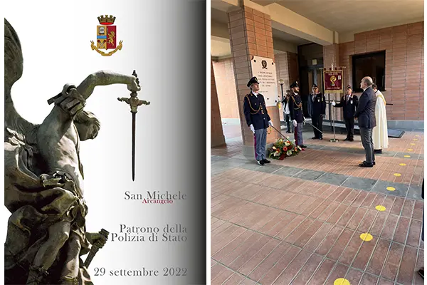 Catanzaro. Polizia di Stato, celebrazioni San Michele Arcangelo, presente il Questore Dr. Maurizio Agricola