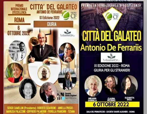 Il 6 ottobre a Roma Eminenti personalita’ saranno insignite del premio d’eccellenza "Citta' del Galateo"