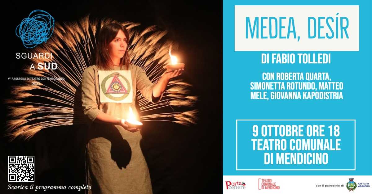 "Medea, Desìr" in scena al Teatro Comunale di Mencino