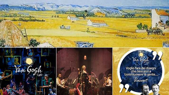 La commedia musicale “Van Gogh Caffè” al teatro Rendano di Cosenza il 24 e 25 febbraio, i dettagli