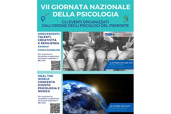 Giornata Nazionale della Psicologia: l’Ordine degli Psicologi del Piemonte propone momenti di confronto