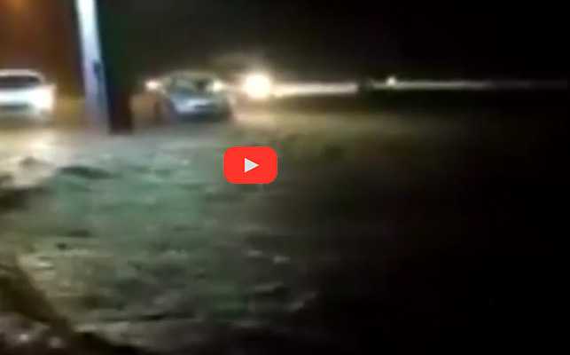 Meteo: il Ciclone provoca Bomba d’acqua sulla Calabria Basilicata e Puglia. video